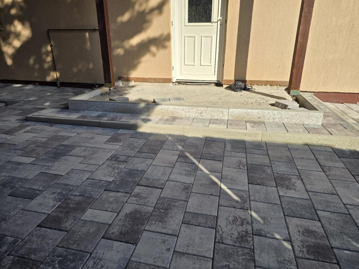 Salt damage on concrete block paving – paver maintenance